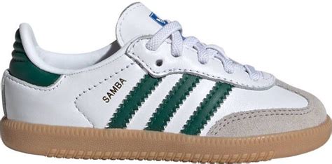adidas schoenen baby wit groen